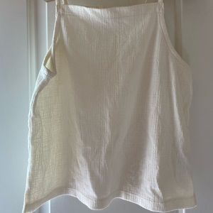 Madewell Texture & Thread Apron Tank